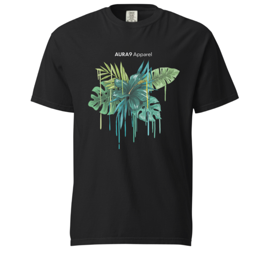 AURA9 “Floral Aura” Heavyweight Tee